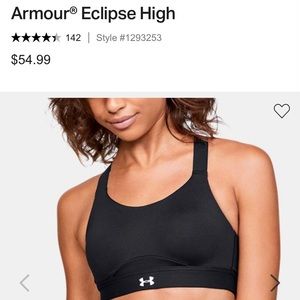 Like New Under Armour Eclipse High Sports Bra